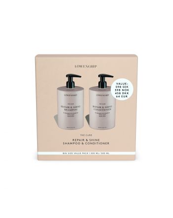 The Cure - Repair & Shine Shampoo & Conditioner Big Size Kit