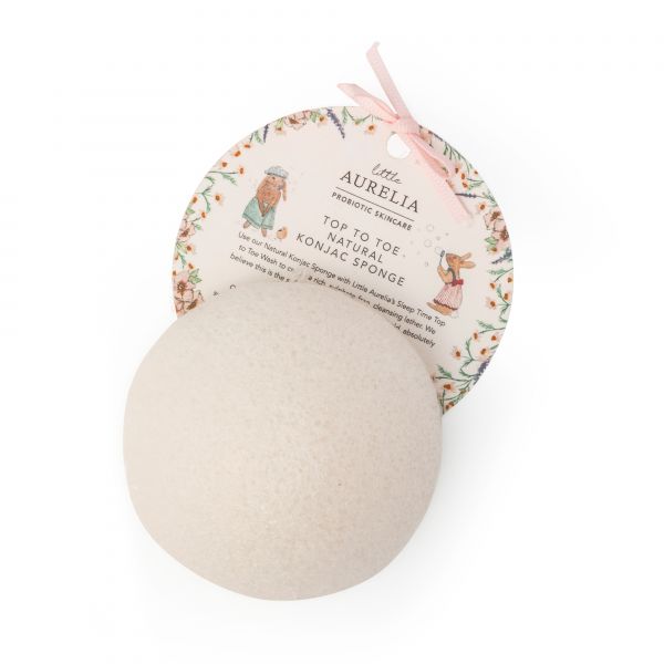 Top to Toe Natural Konjac Sponge