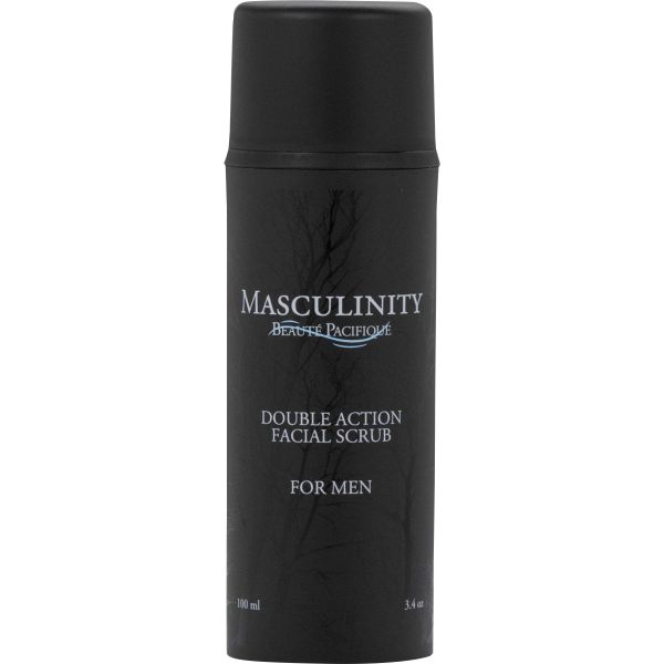 DOUBLE ACTION FACIAL SCRUB, FOR MEN