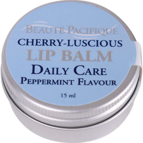 CHERRY-LUSCIOUS LIP BALM DAILY CARE, PEPPERMINT FLAVOUR