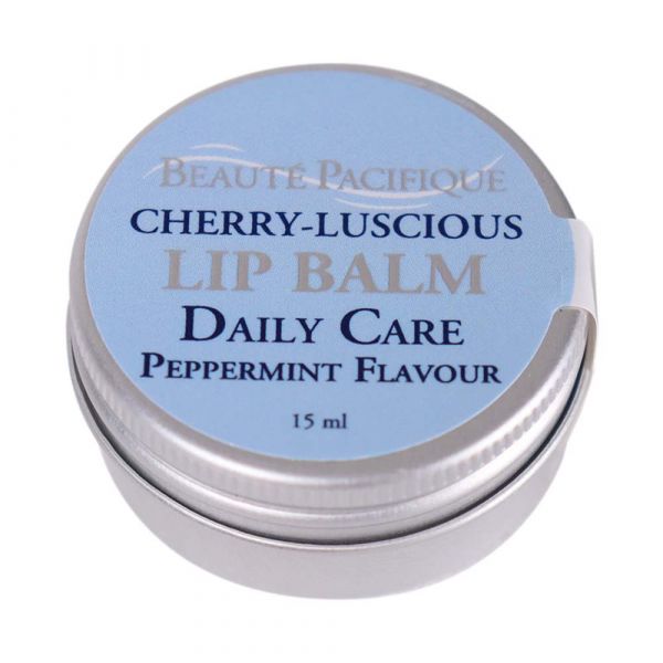 CHERRY-LUSCIOUS LIP BALM DAILY CARE, PEPPERMINT FLAVOUR