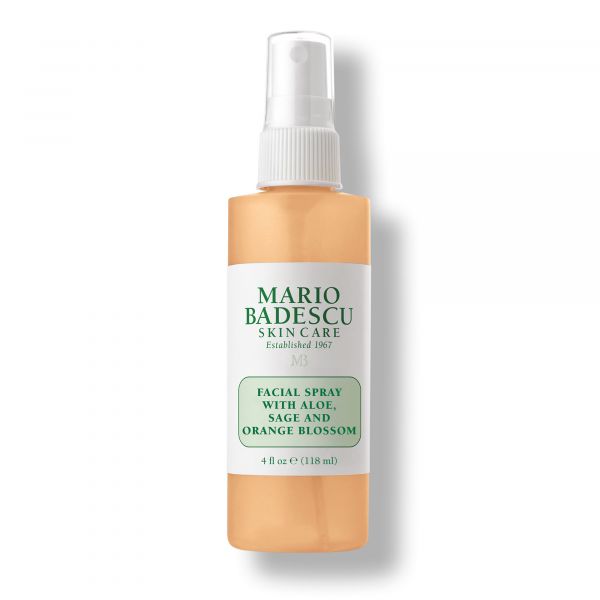FACIAL SPRAY W/ALOE, SAGE&ORANGE BLOSSOM 118ML